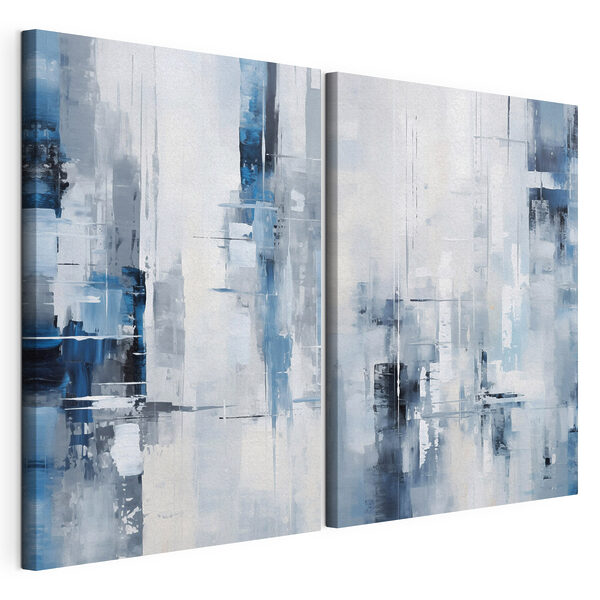 Lámina modular sobre lienzo Cuadro de una ciudad