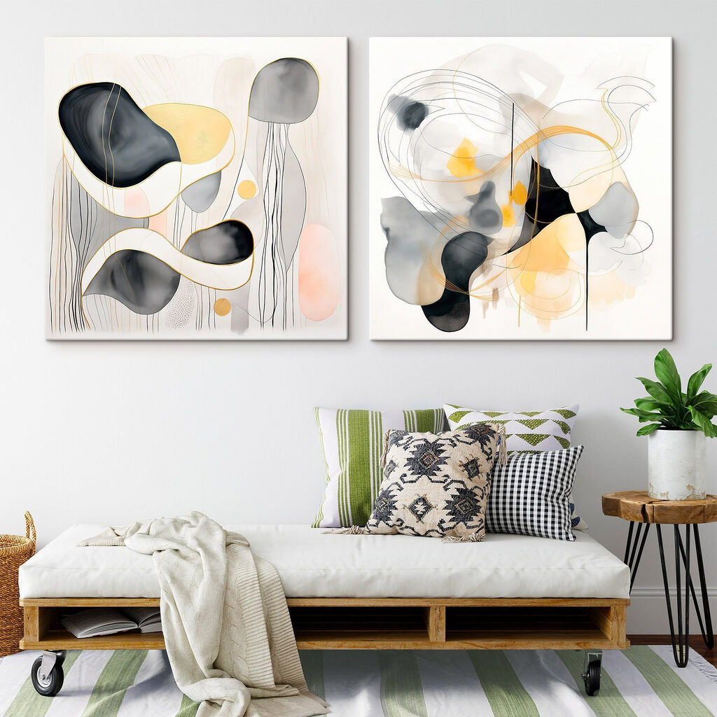 Two images of art