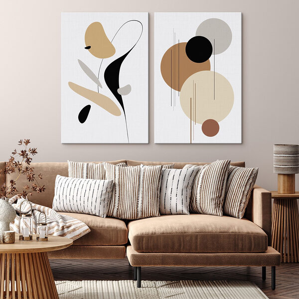 Two images of art
