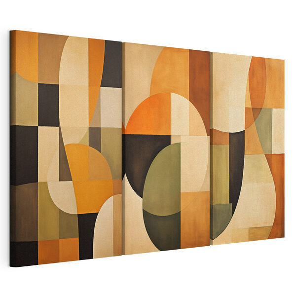 Lámina modular sobre lienzo Conjunto de obras de arte