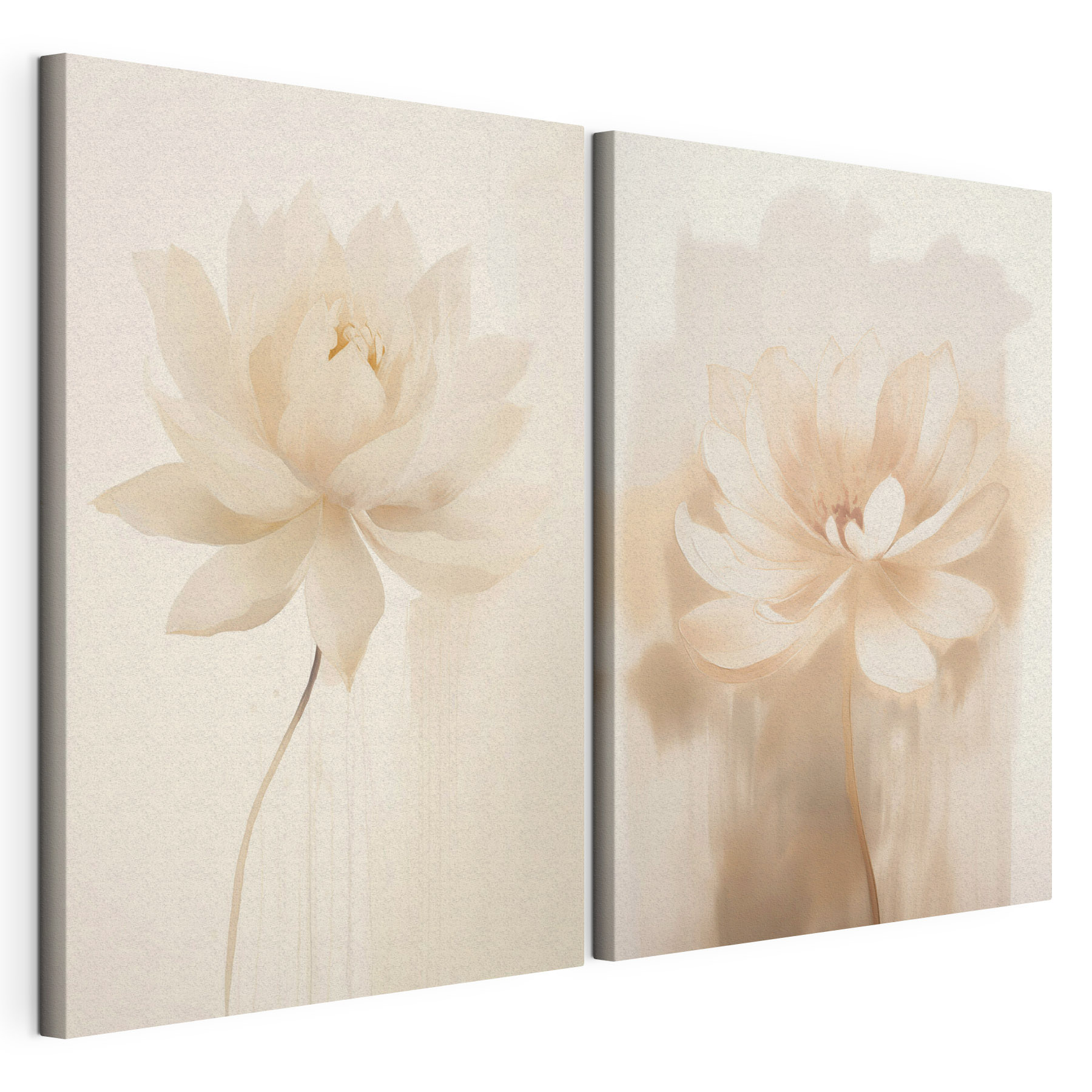 Elegant blossoms in soft hues