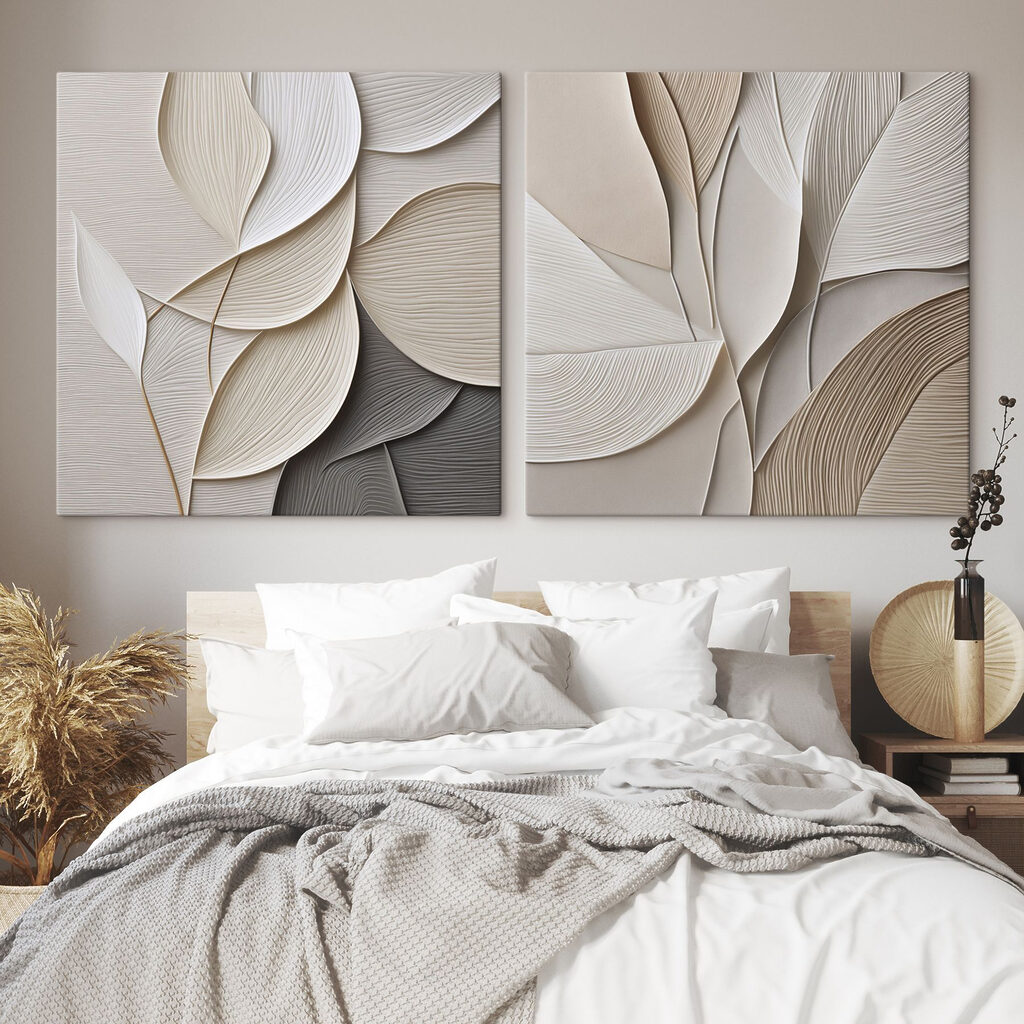 Gentle curves in neutral tones