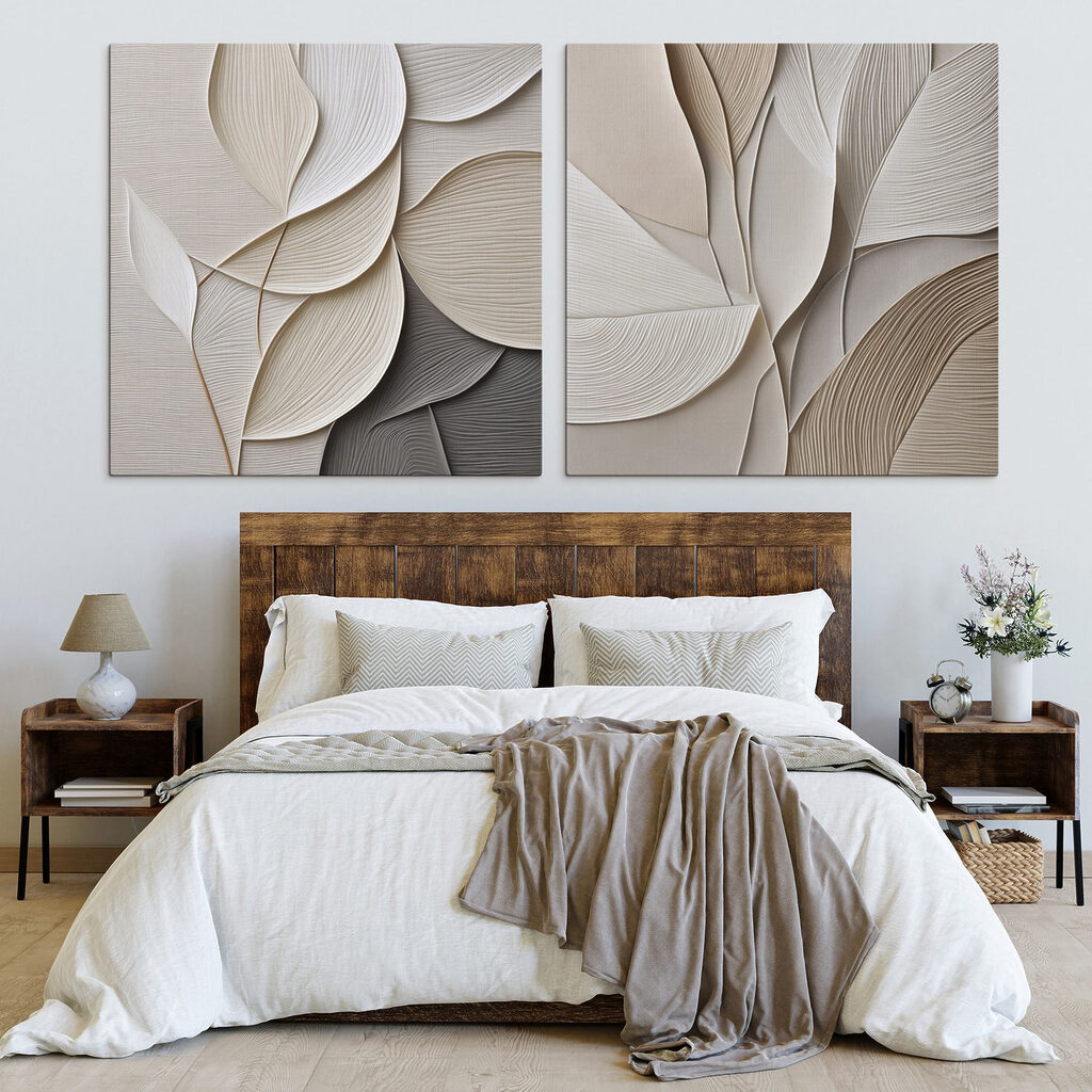 Gentle curves in neutral tones