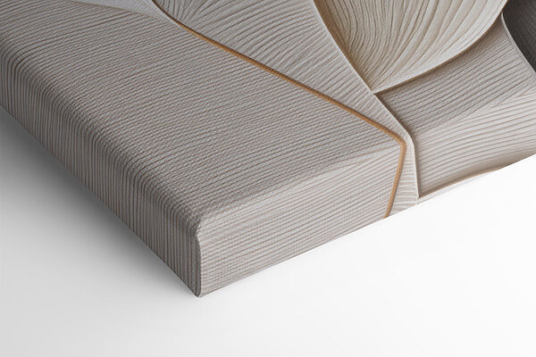 Gentle curves in neutral tones
