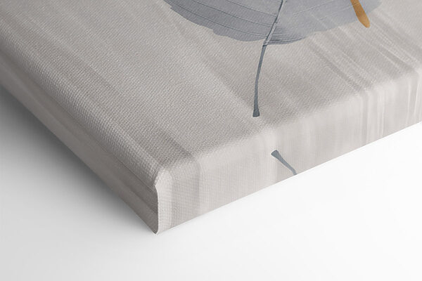 Elegant leaves in soft hues