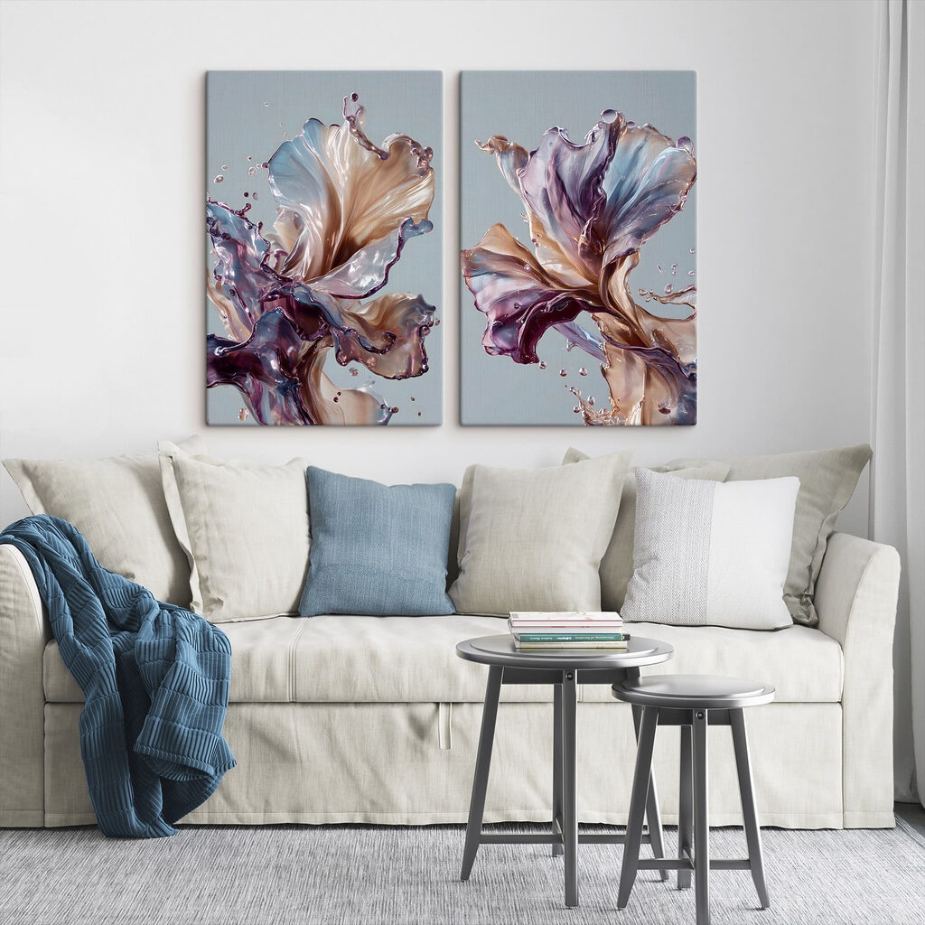 Ethereal movement in fluid forms