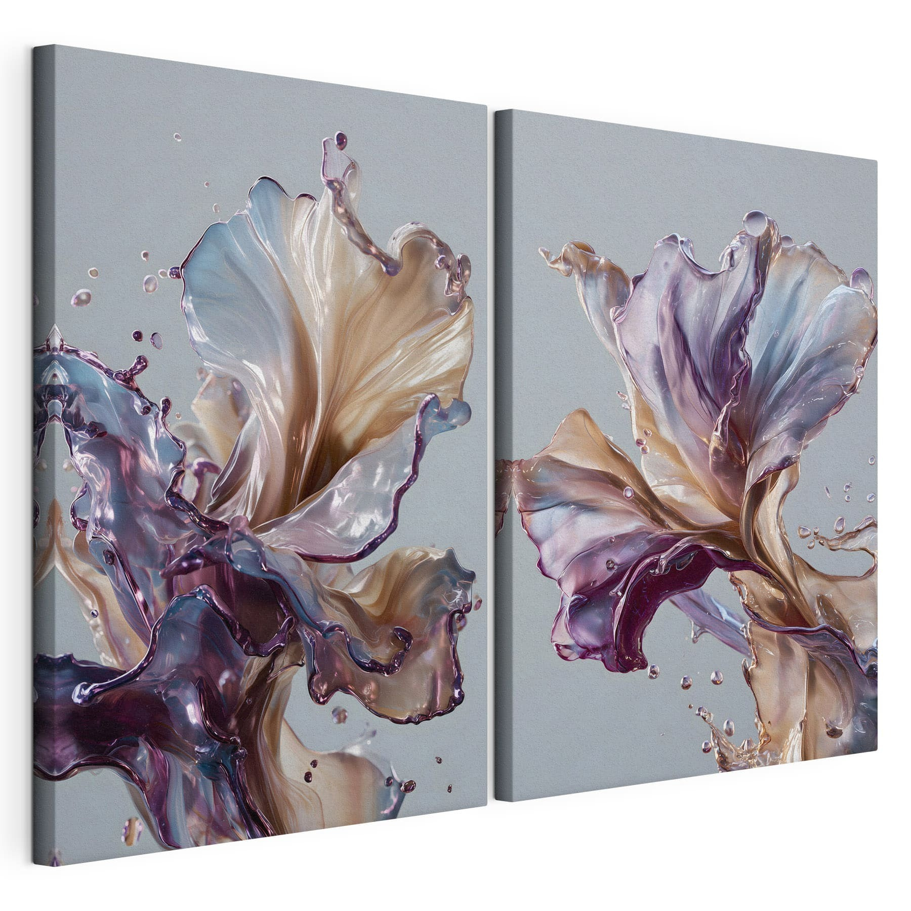 Ethereal movement in fluid forms