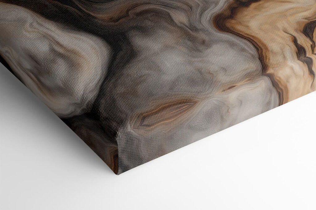 Ethereal swirls in warm tones