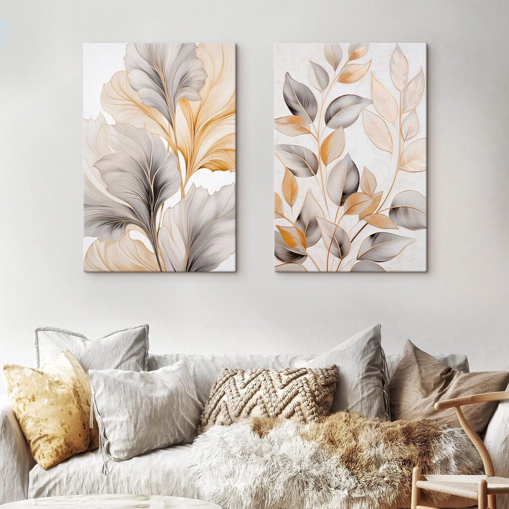Nature-inspired elegance in soft tones