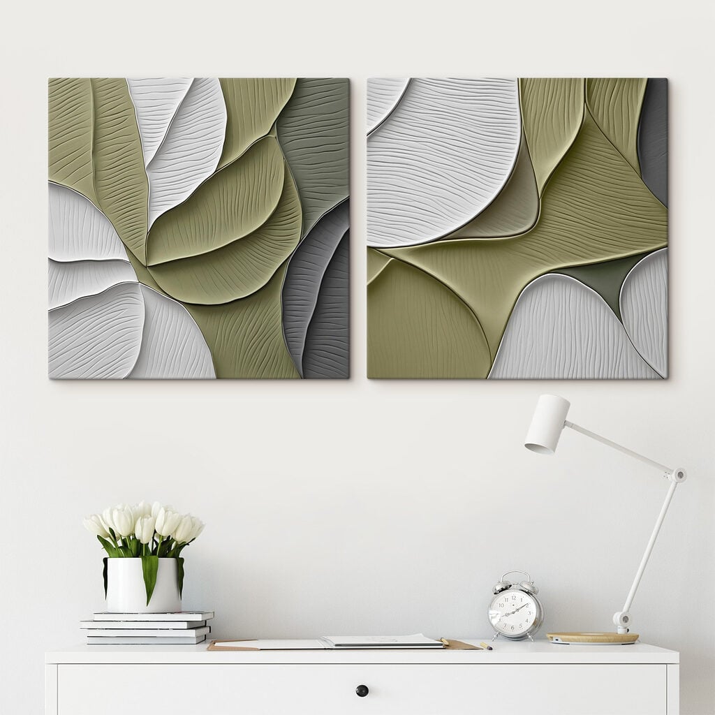 Soft layers in calming earth tones