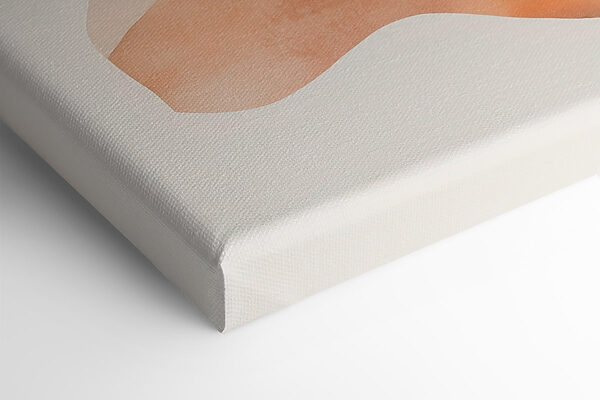 Soft shapes in warm hues