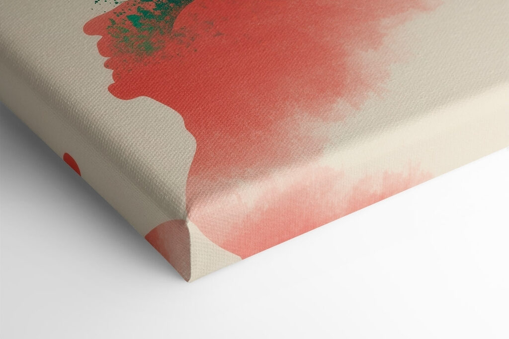 Two different colored backgrounds