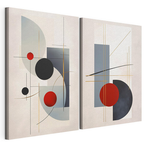 Lámina modular sobre lienzo Lámina modular sobre lienzo Dos imágenes de arte (SKU: m30388)