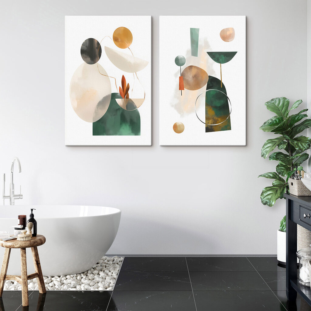 Two images of different shapes