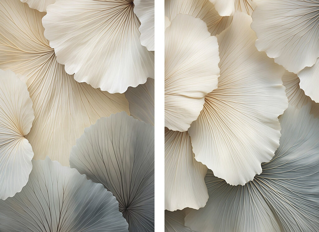 Elegant layers of soft, flowing petals