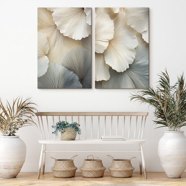 Elegant layers of soft, flowing petals