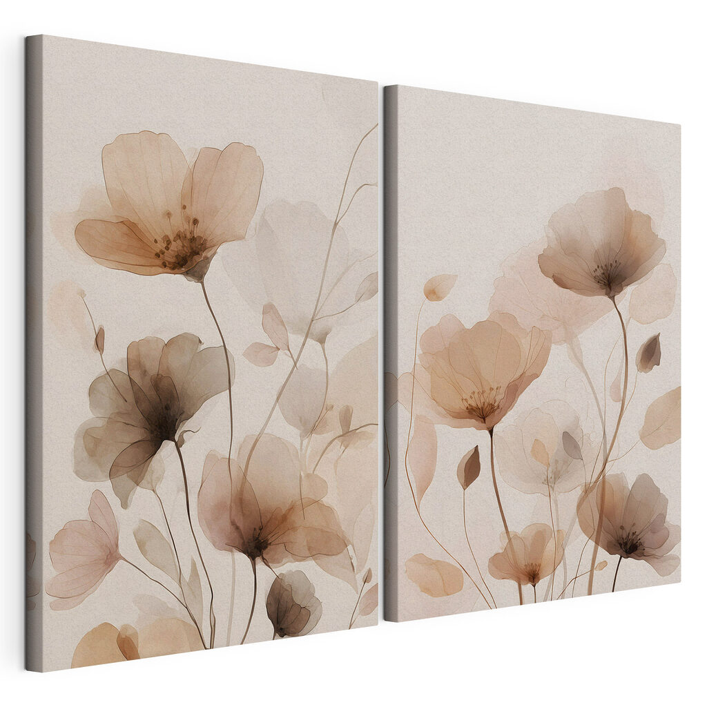 Soft blooms in gentle hues