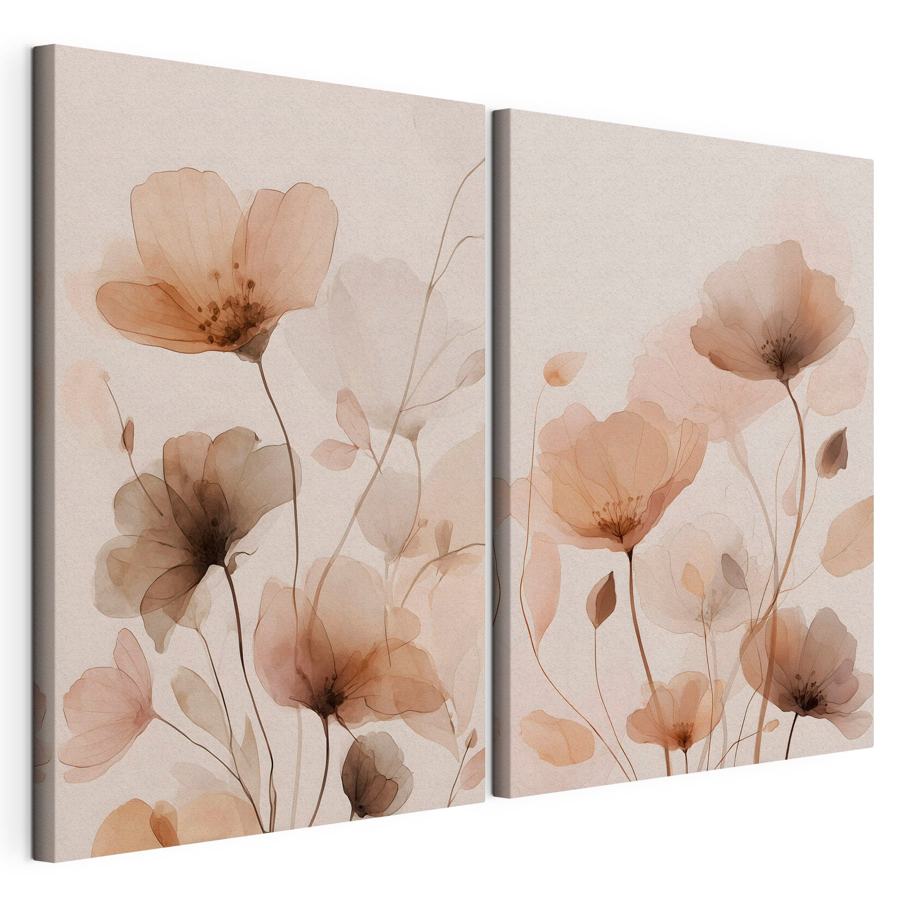 Soft blooms in gentle hues