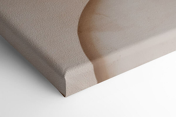 Elegant shapes in warm tones