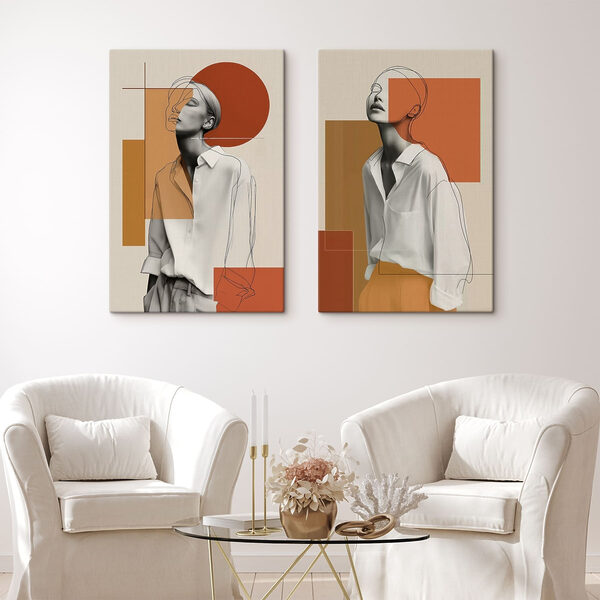 Collage of a woman