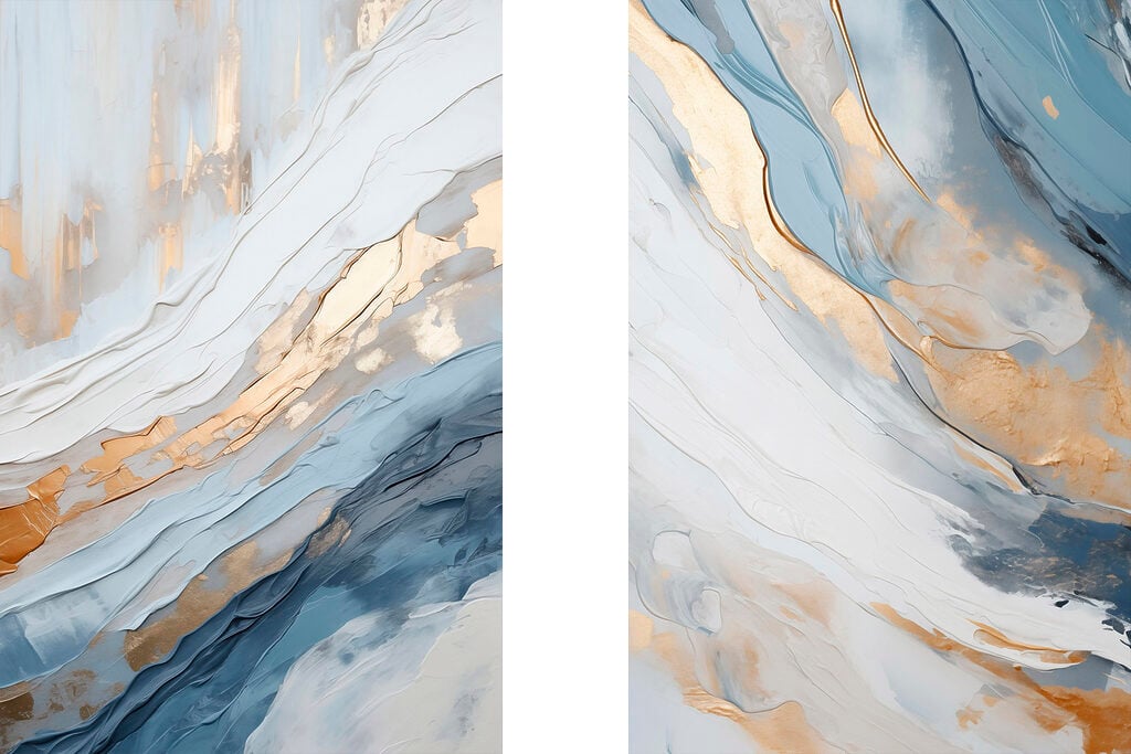Painting of a mountain