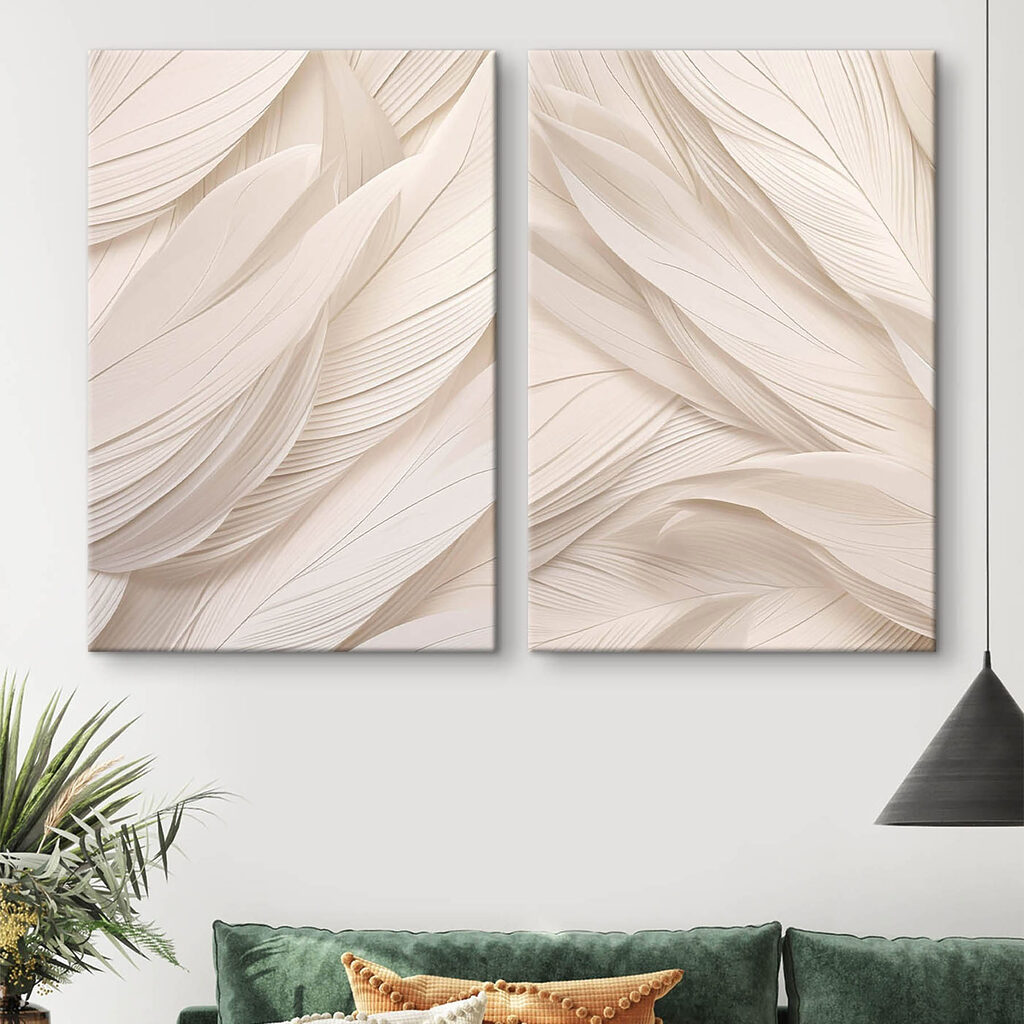 Gentle waves of soft elegance