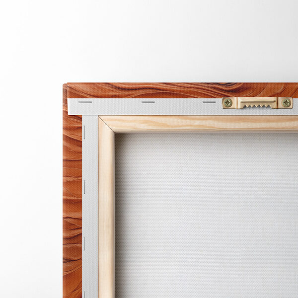 Flowing textures in warm tones
