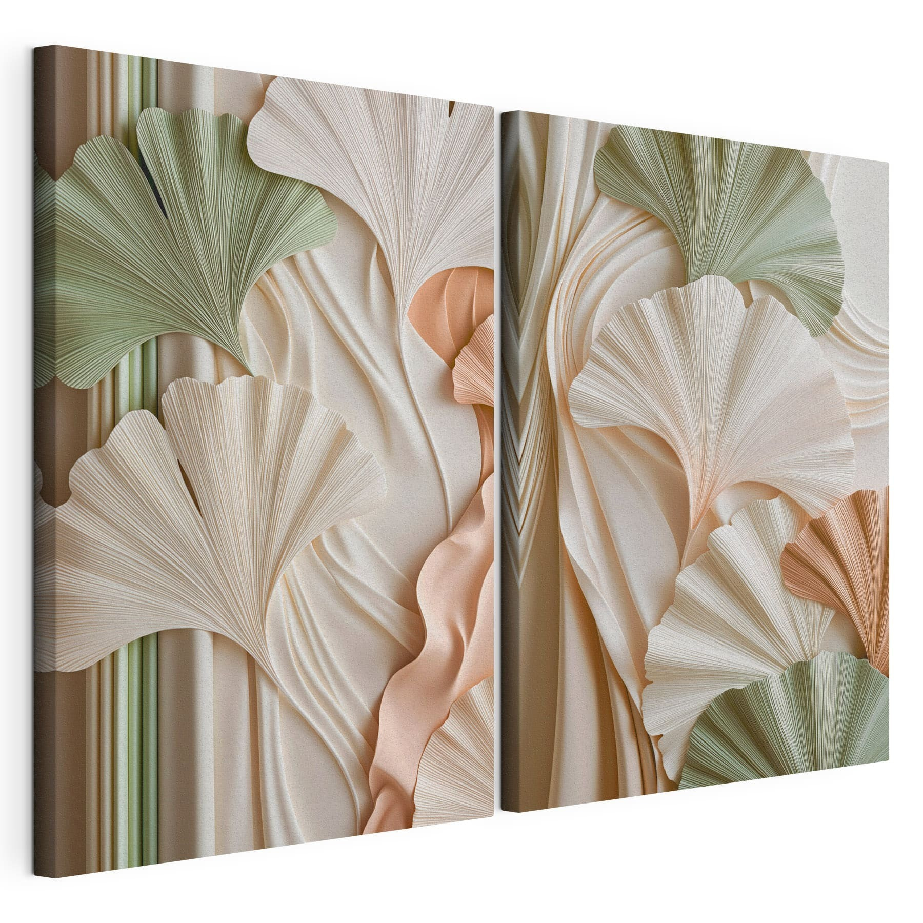 Natural forms and delicate lines unite