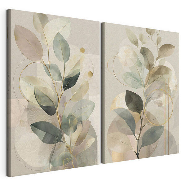 Lámina modular sobre lienzo Lámina modular sobre lienzo Los suaves matices de la belleza de la naturaleza (SKU: m30726)
