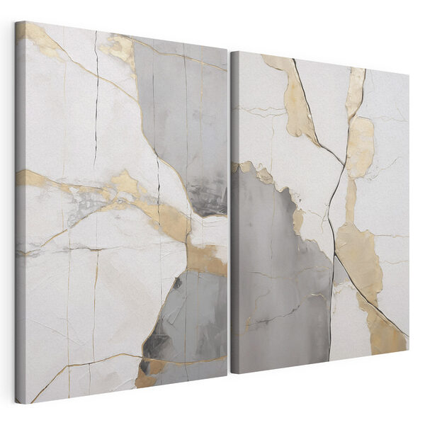 Lámina modular sobre lienzo Lámina modular sobre lienzo Impresionantes contrastes en el arte moderno (SKU: m30730)