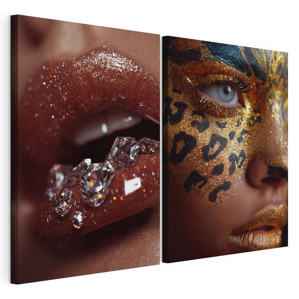 Bold beauty with playful artistry
