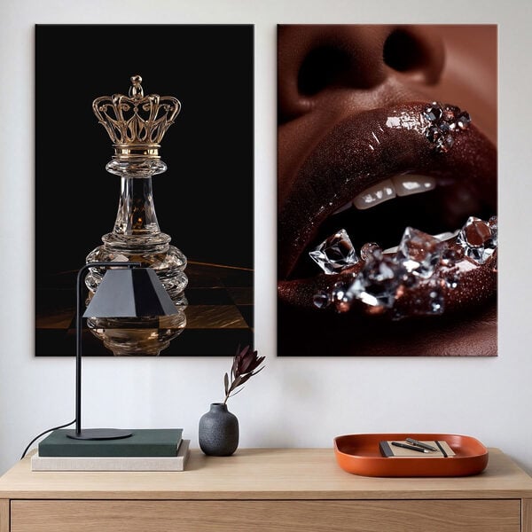Luscious lips with captivating elements