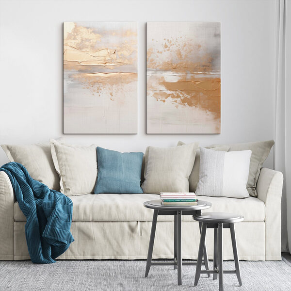 Delicate swirls of soft hues