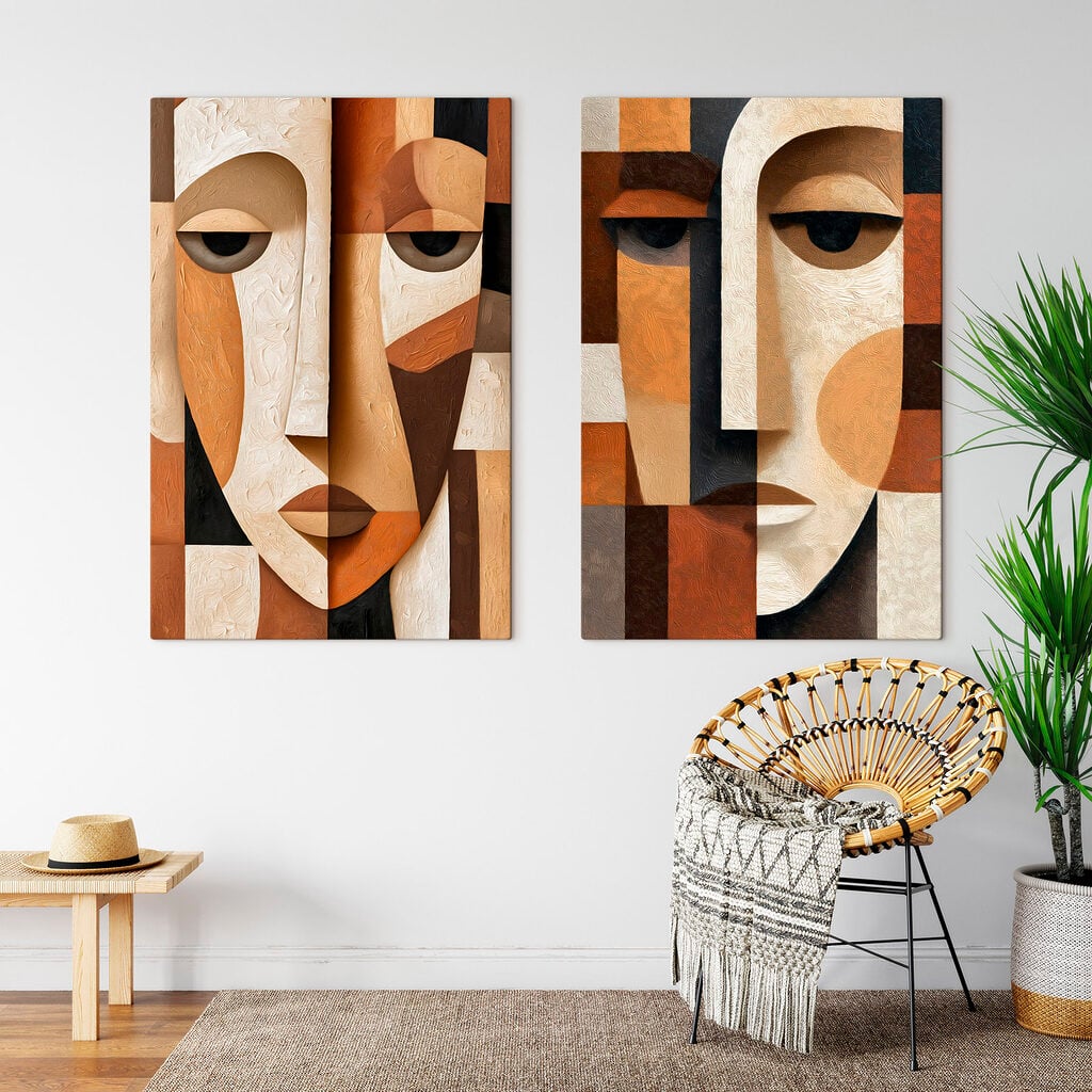 Collage of faces