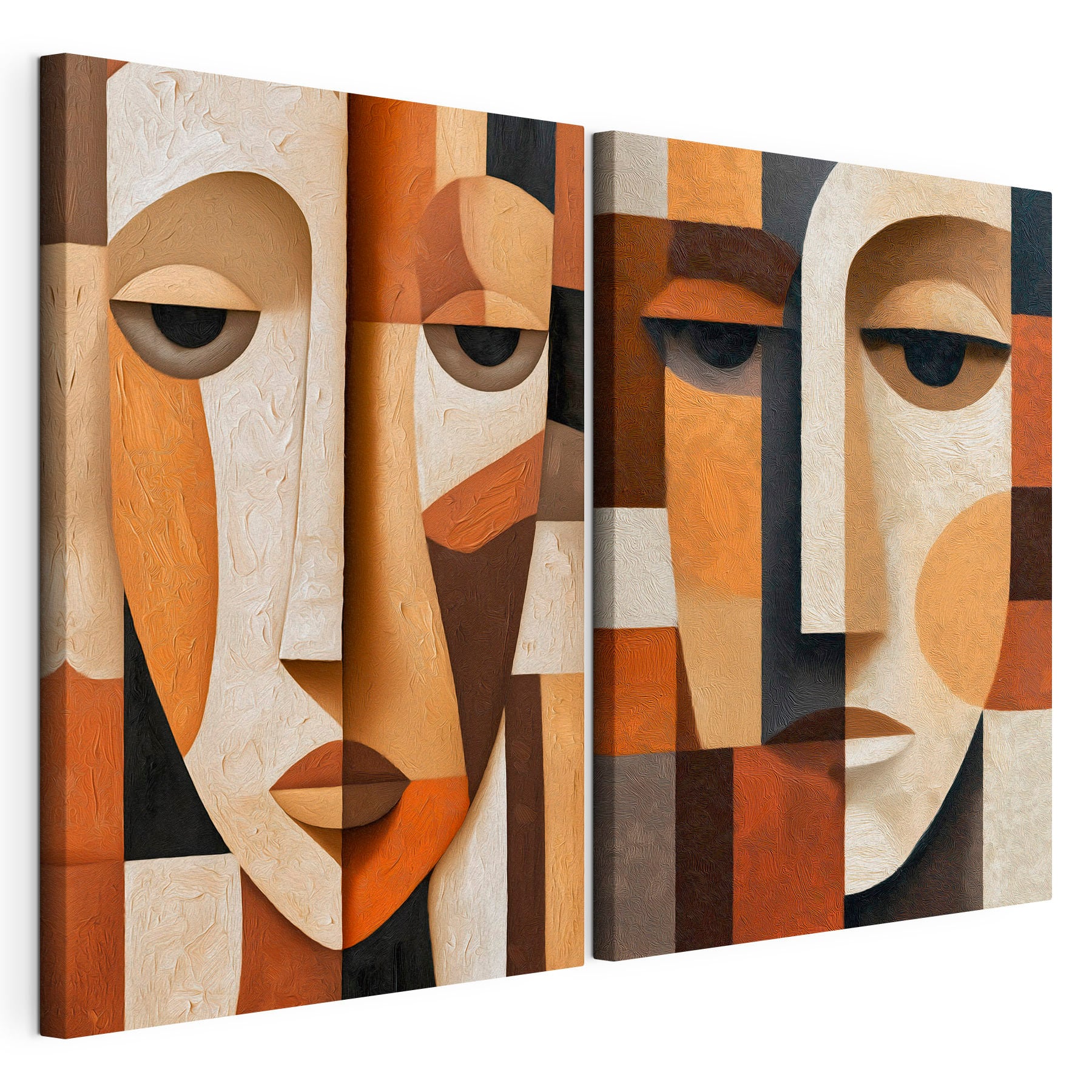 Collage of faces