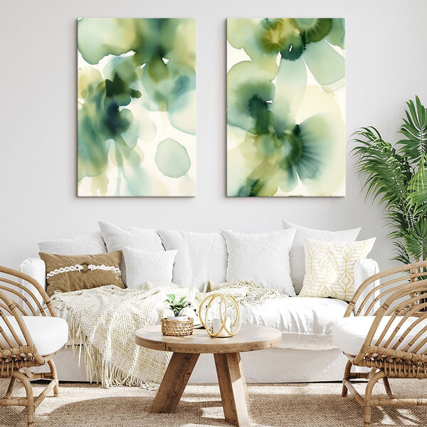 Ethereal blooms in calming hues