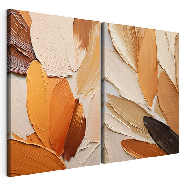 Nature-inspired hues in soft strokes