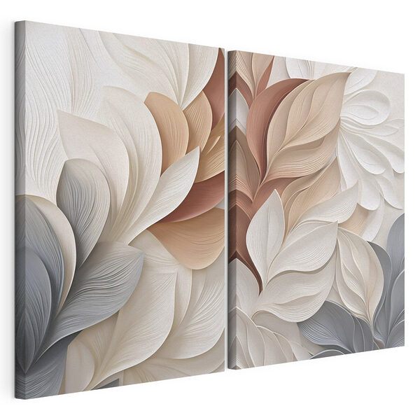 - Elegant flow of soft colors