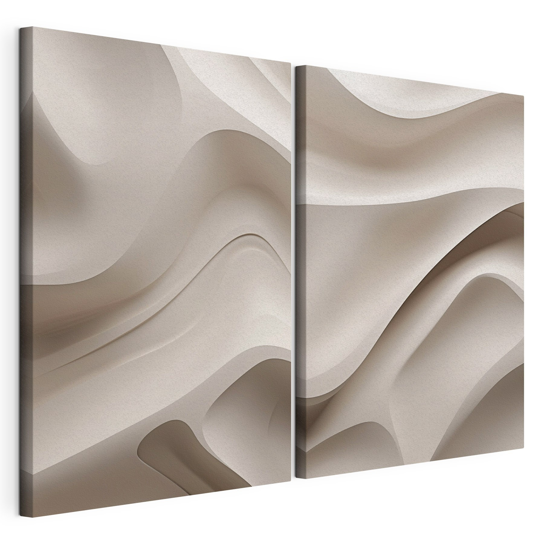 Soft curves in neutral tones