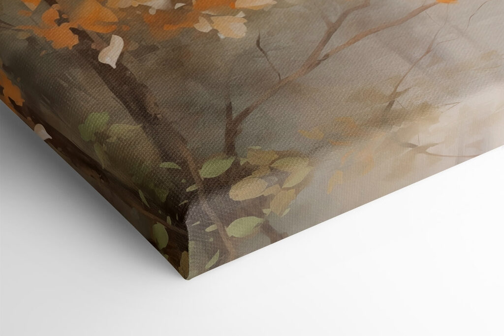 Tree with yellow leaves