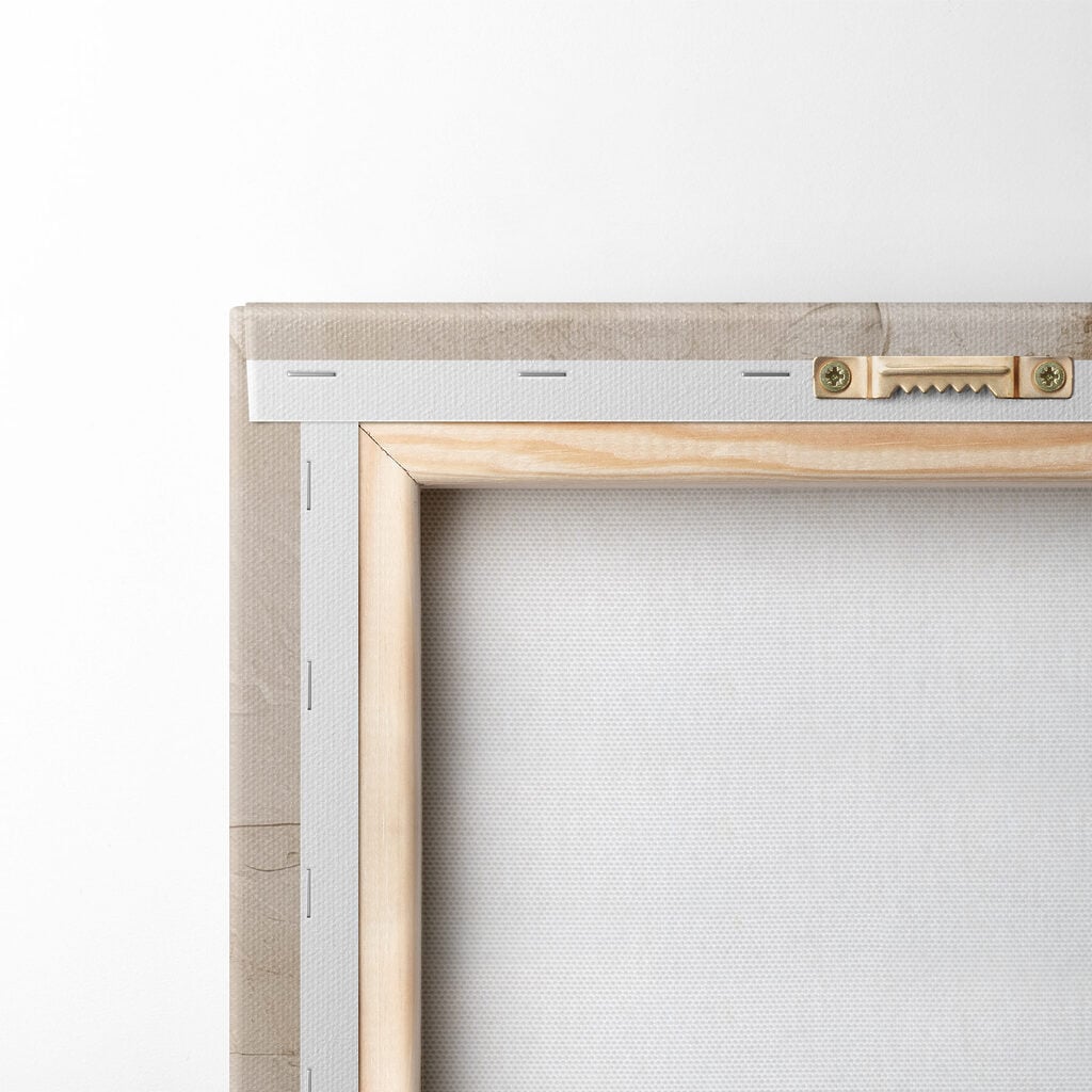 Abstract layers in neutral tones