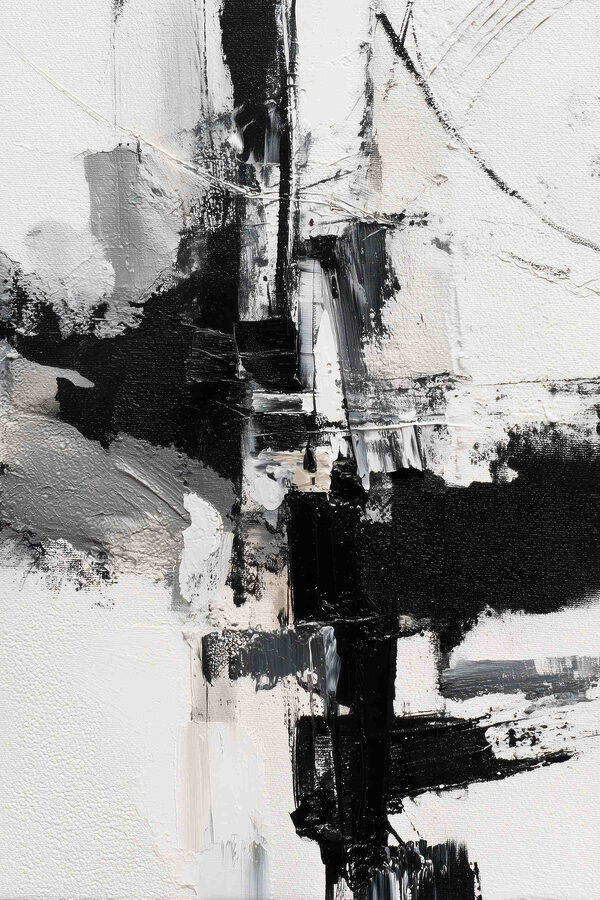 Black and white painting