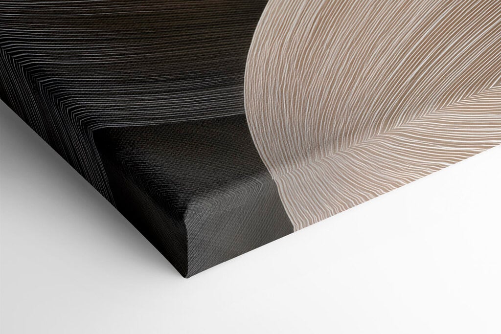 Flowing lines in subtle hues