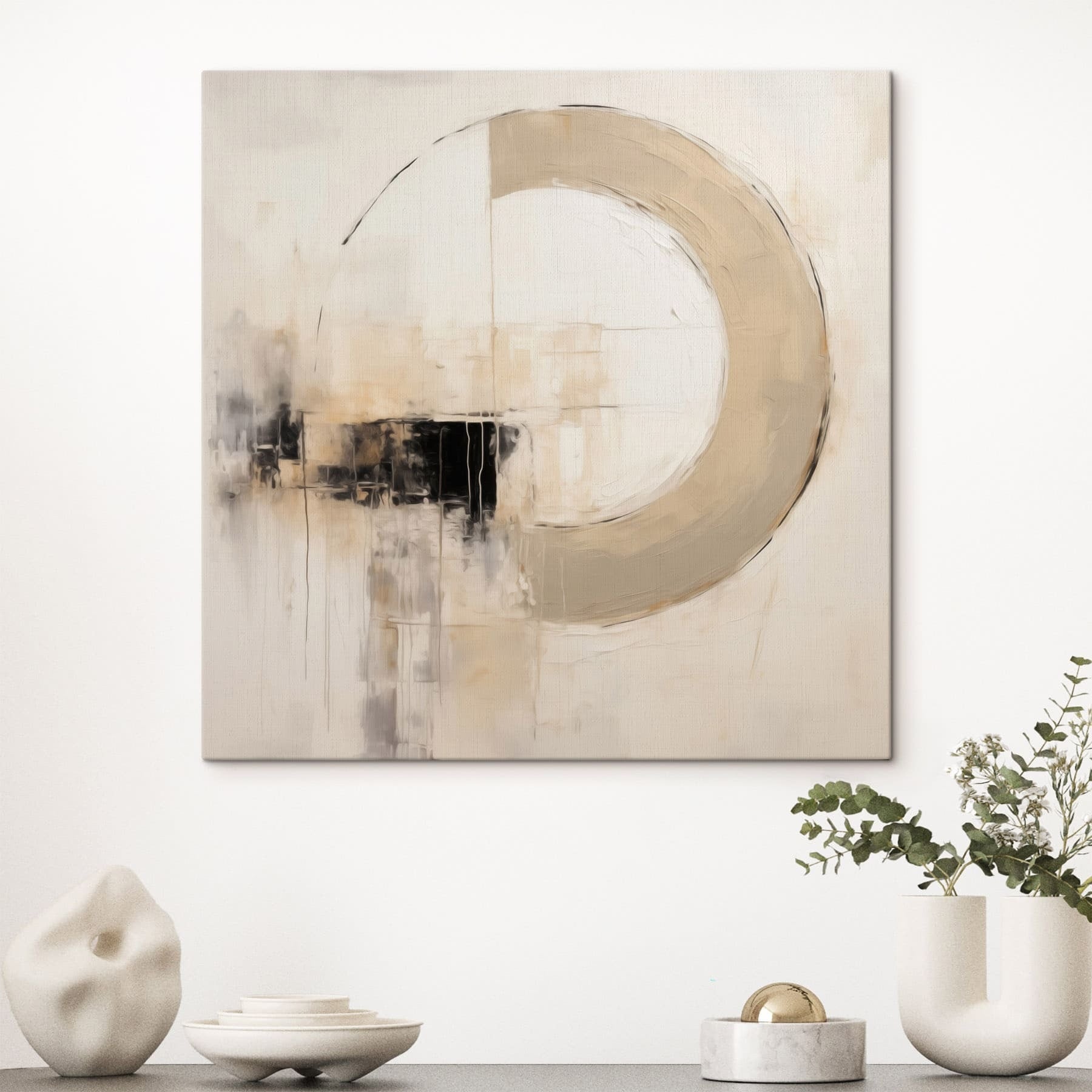 Painting of a circle
