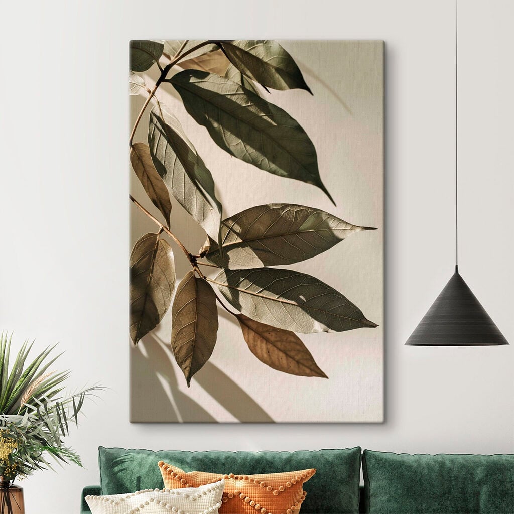 Nature's beauty captured in delicate leaves