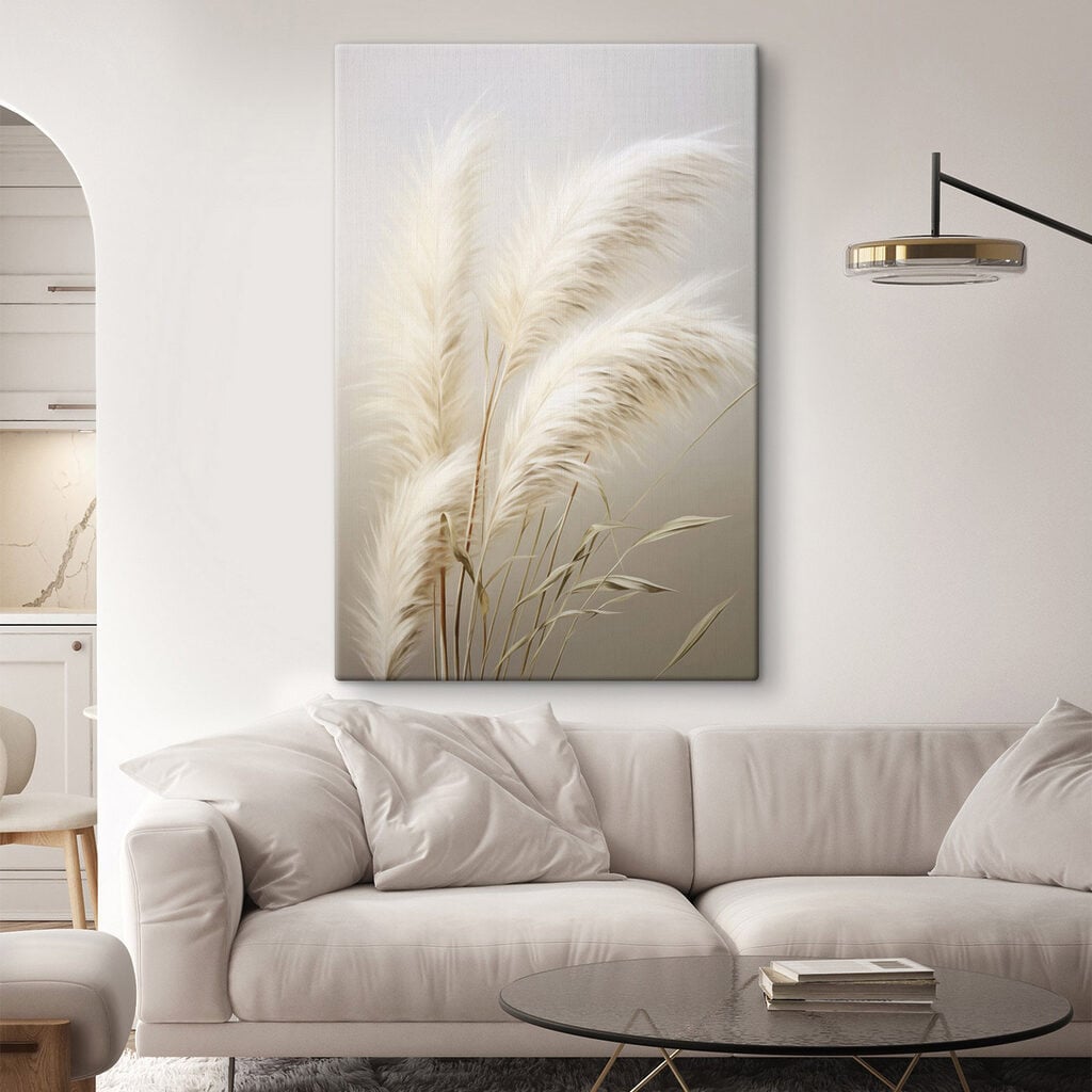 Soft, airy grasses in gentle hues