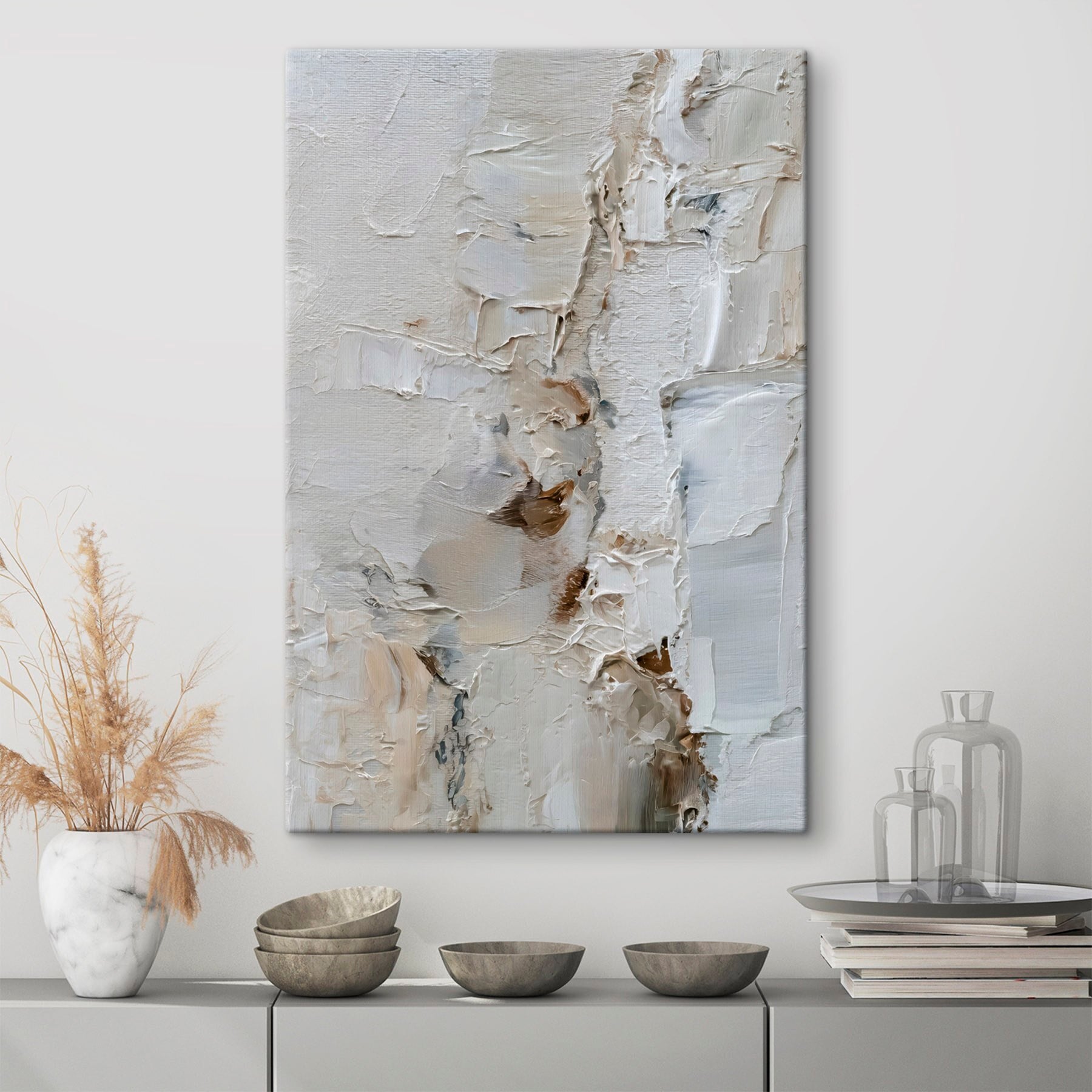 Abstract textures in soft, warm tones