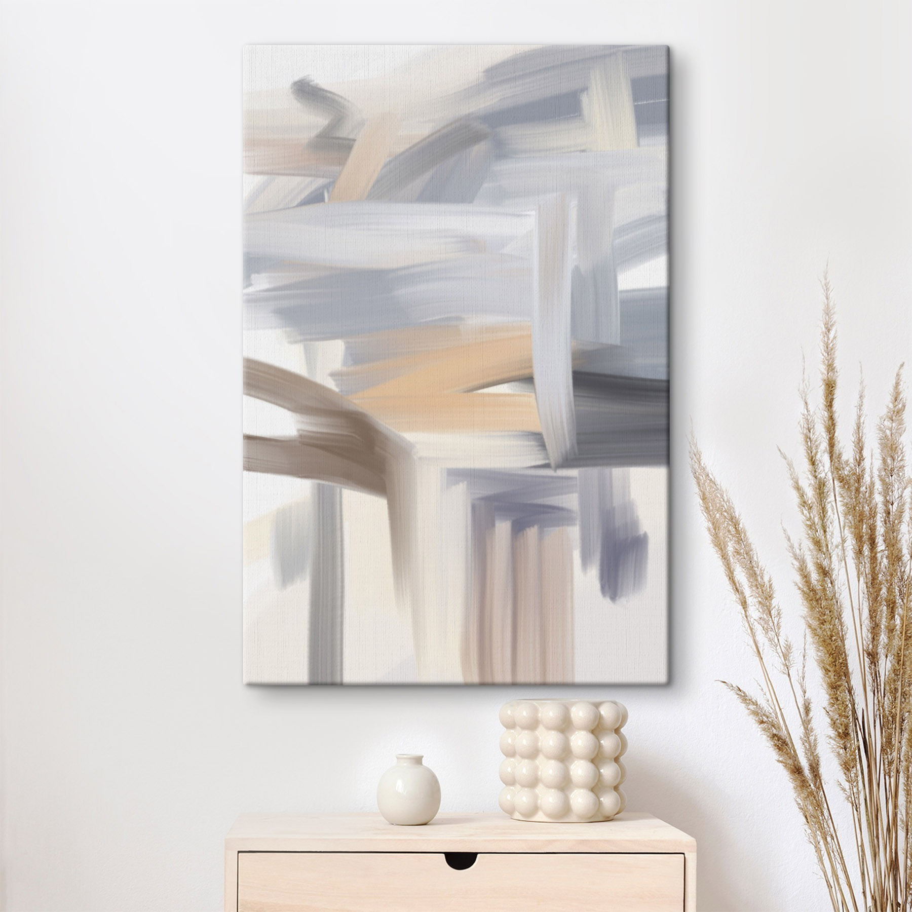 Soft strokes in harmonious colors