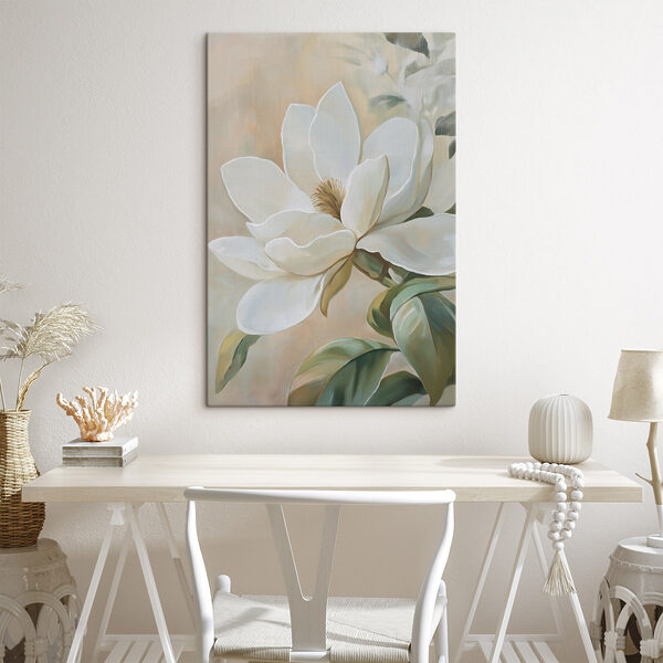 Cuadros Cuadros Cuadro de una flor blanca (SKU: s49258)
