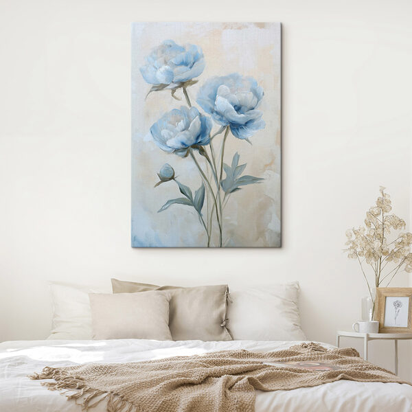 Cuadros Cuadros Cuadro de flores azules (SKU: s49279)